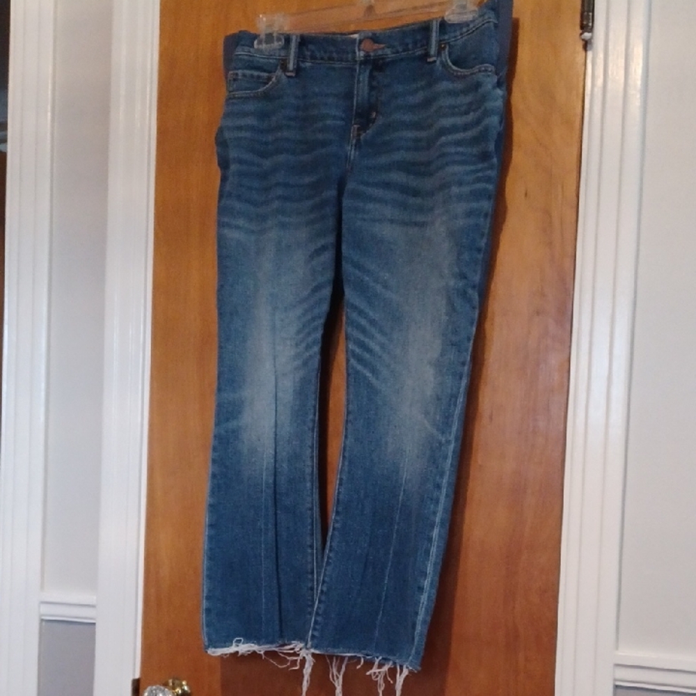 Hatch Blue Cropped Jeans